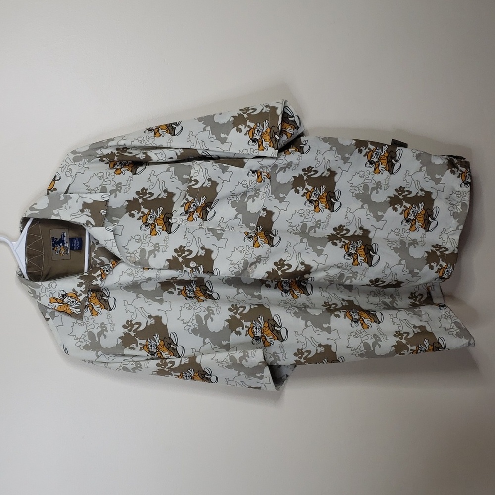 Collection RAWBLUE Shirt Mens 2X Button Up Hawaiian Mouse Ghost Shadows